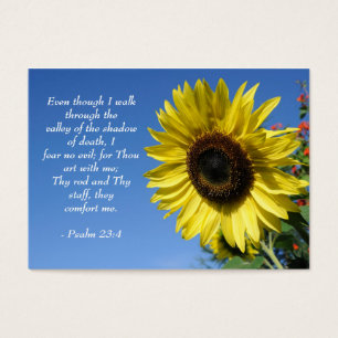 Psalm 23 - Inspireras citationstecken - Visitkort