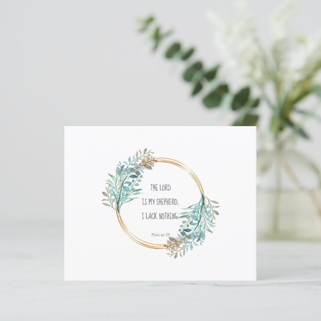 Psalm 23 LORD är min shepherd, Scripture (Stående Fram)