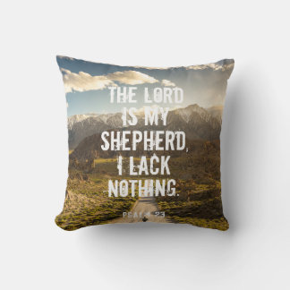 Psalm 23 LORD är min shepherd, Scripture Kudde