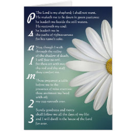 Psalm 23 - LORDEN är min herde Hälsningskort