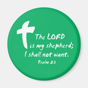 Psalm 23: Lorden är min herde Magnet