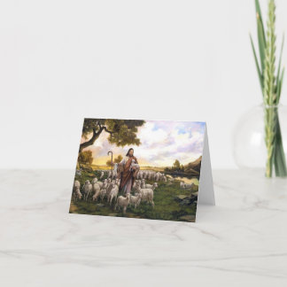 Psalm 23 lorden är mitt Shepard kort