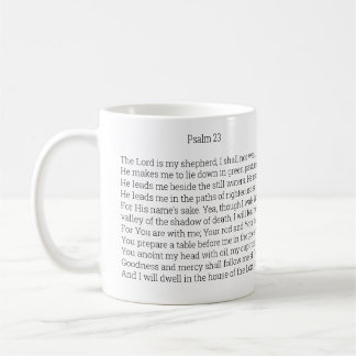 Psalm 23 Mugg