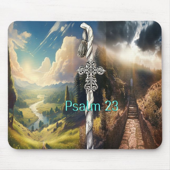 Psalm 23 musmatta (Framsidan)