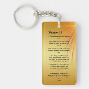 Psalm 23   nyckelring