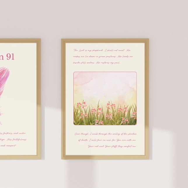 Psalm 23 poster (Skapare uppladdad)