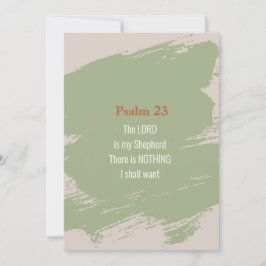 Psalm 23 Skriptkort – Skriv ut eller ladda ner Inbjudningar
