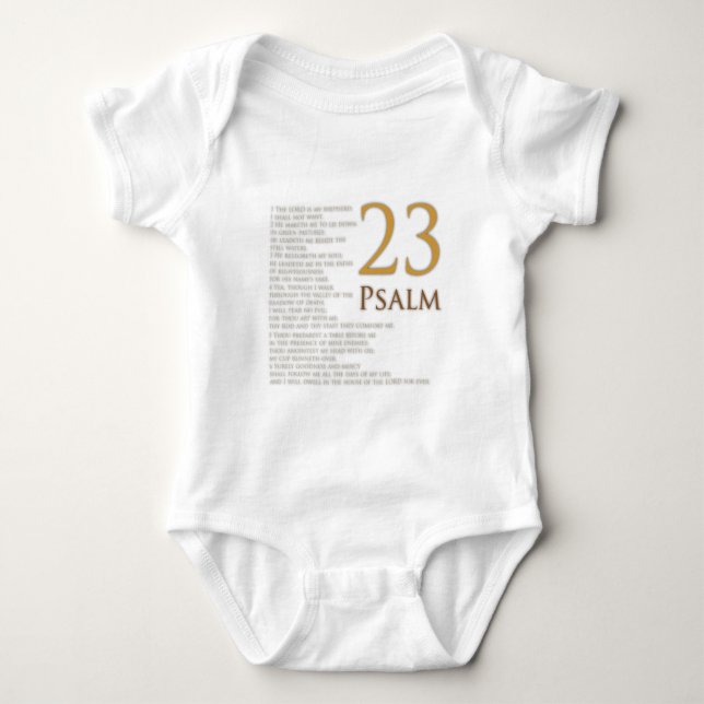 PSALM 23 T-SHIRT (Framsida)