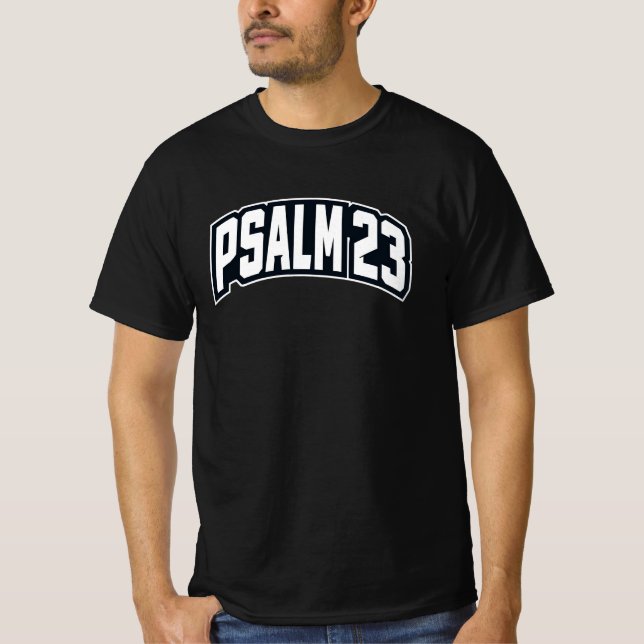 Psalm 23 T-Shirt (Framsida)