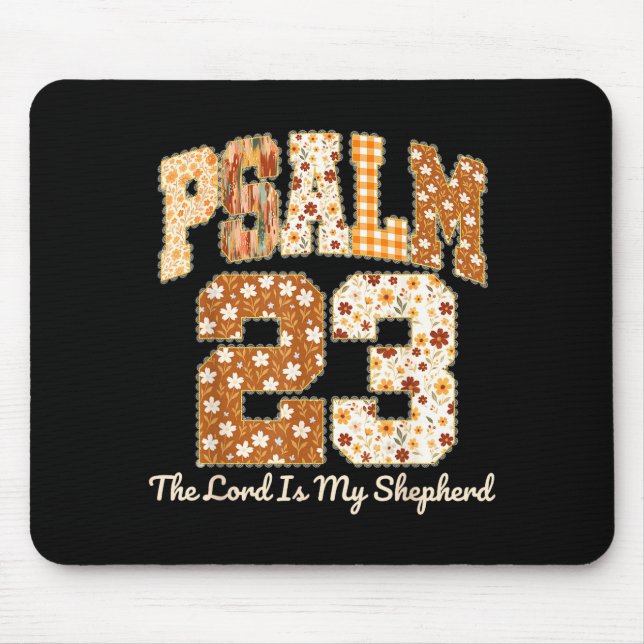 Psalm 23 The Lord Is My Shepherd Christian Fall Th Musmatta (Framsidan)