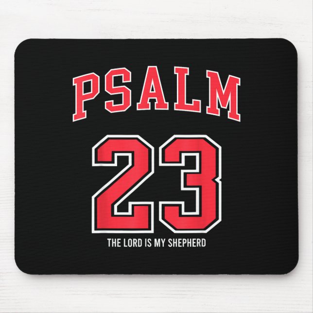Psalm 23 The Lord Is My Shepherd Christian Footbal Musmatta (Framsidan)
