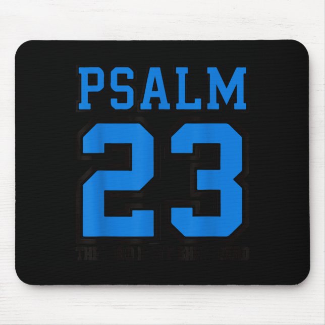 Psalm 23 The Lord Is My Shepherd Funny Christian T Musmatta (Framsidan)