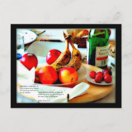 Psalm 23 v 5, 6| vykort