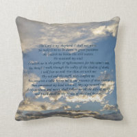 Psalm 23 Vackra bibeln Verse Christian Blue
