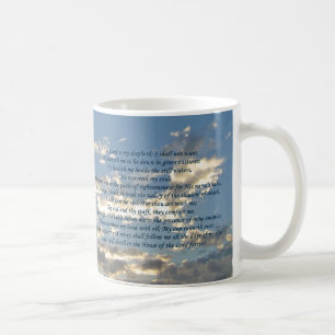 Psalm 23 Vackra bibeln Verse Christian Kaffemugg