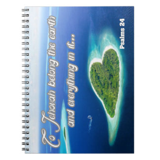 Psalm 24 anteckningsbok