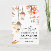 Psalm 27:1 Herren är min ljusnings- och bärgningsb