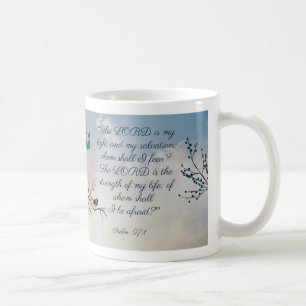 Psalm 27:1 kaffemugg