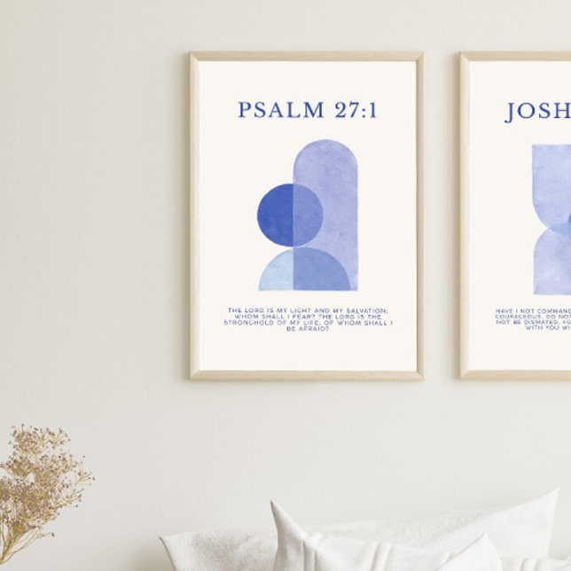 Psalm 27:1 poster (Skapare uppladdad)