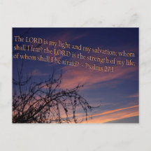 Psalm 27:1 vid Dawn