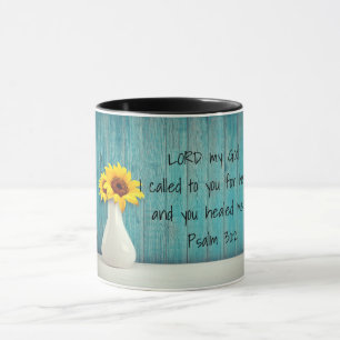 Psalm 30:2 Bibelverse Mugg