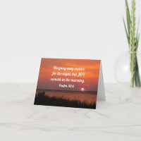 Psalm 30:5 Gråt kan vara hela natten