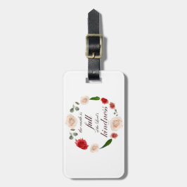 Psalm 33 fullt vänlighet bagagebricka