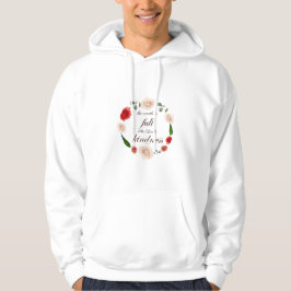 Psalm 33 fullt vänlighet hoodie