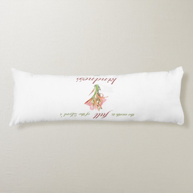 Psalm 33 fullt vänlighet kroppskudde (Framsidan)