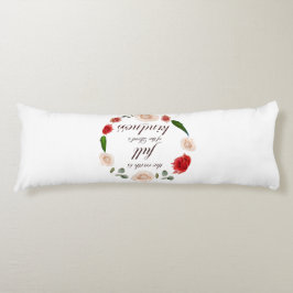 Psalm 33 fullt vänlighet kroppskudde