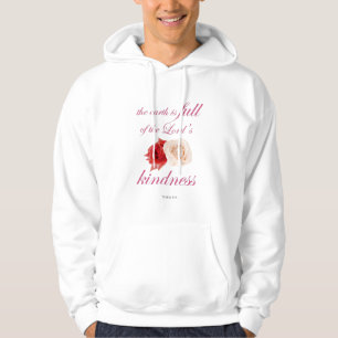 Psalm 33 - "Jorden är Fullt av Lord's Kindness Hoodie