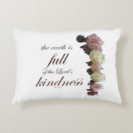 Psalm 33 prydnadskudde