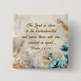 Psalm 34:18 Herren är nära brokenhearted Bible Knapp