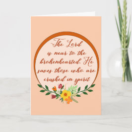 Psalm 34, Herren är nära det brutna hörandet Kort
