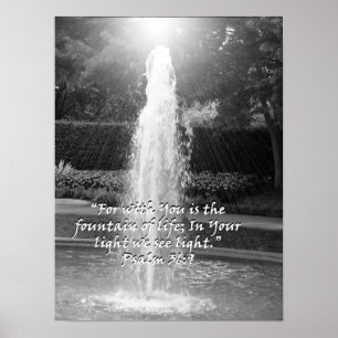 Psalm 36:9 poster