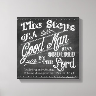 Psalm 37:32 Wrapped Canvas Fars dag
