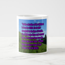 Psalm 37:39-40 WEBU Mugg Jumbo Mugg