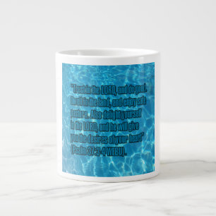 Psalm 37:3-4 WEBU Mugg Jumbo Mugg