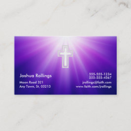 Psalm 37; 4-5 - Christian Visitkort