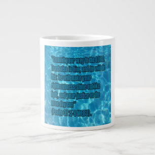 Psalm 37:5-6 WEBU Mugg Jumbo Mugg