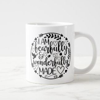 Psalm 39 Underbart Skapad Kristet Skriftställe Jumbo Mugg