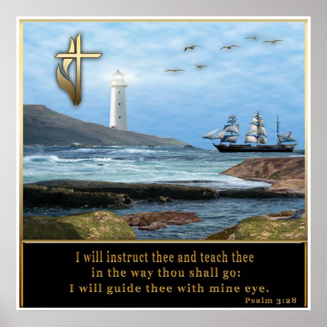 Psalm 3:28 poster (Framsidan)