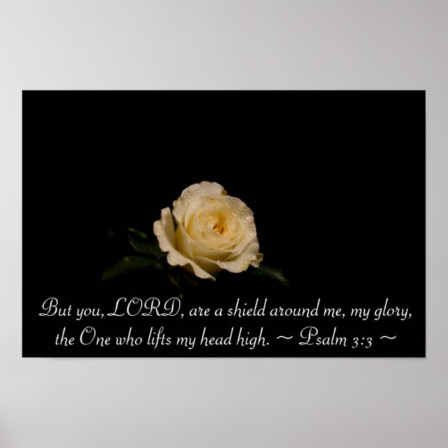 Psalm 3:3 poster (Framsidan)