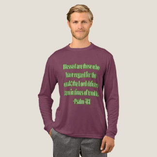 Psalm 41:1 Saliga äro de som ha omsorg... T Shirt