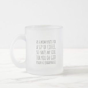 Psalm 42 Funny Scripture Mugg