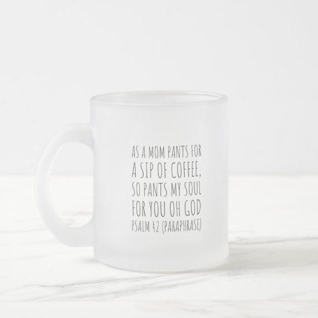 Psalm 42 Funny Scripture Mugg (Vänster)