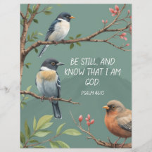 Psalm 46:10 Christian Bible Verse-bild