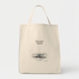 Psalm 46:10 Christian Tote Bag | Faith Gift Bag Tygkasse