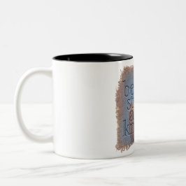 PSALM 46:10 - Coffee Mug Två-Tonad Mugg