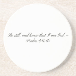 Psalm 46:10, Gåvosandsten underställ Underlägg